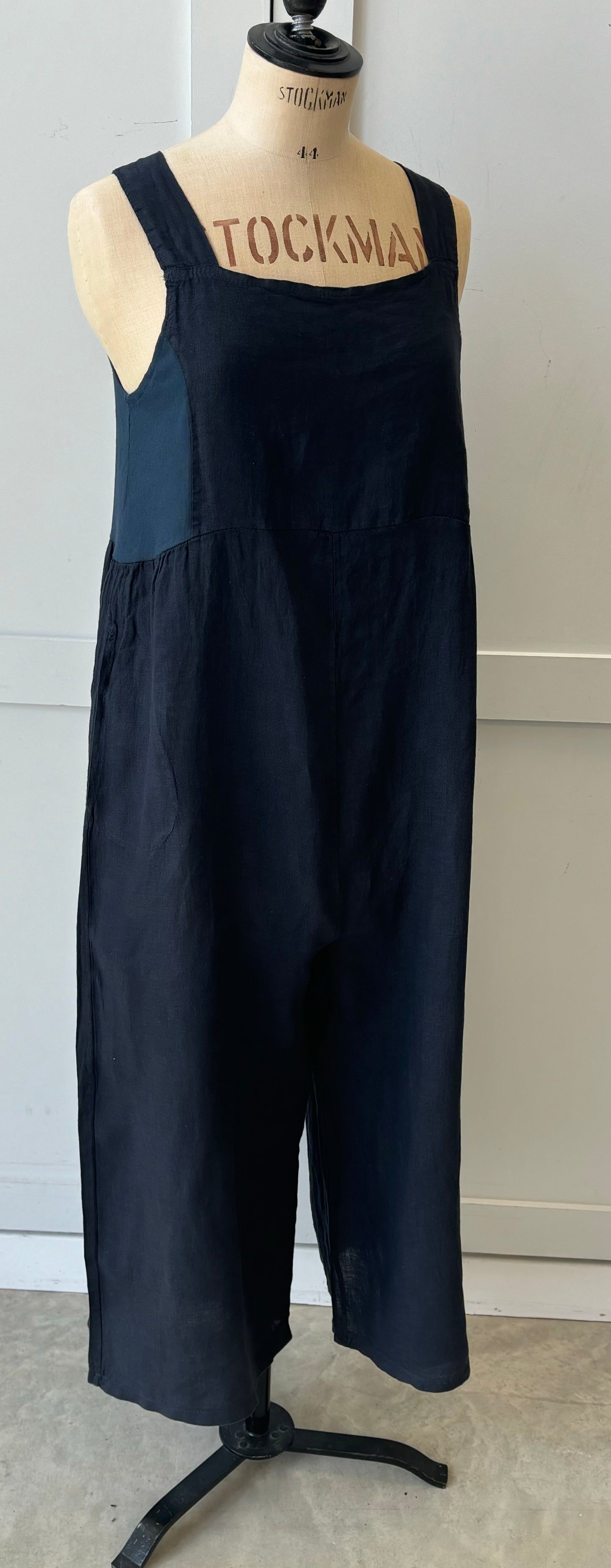 Linen Dungarees