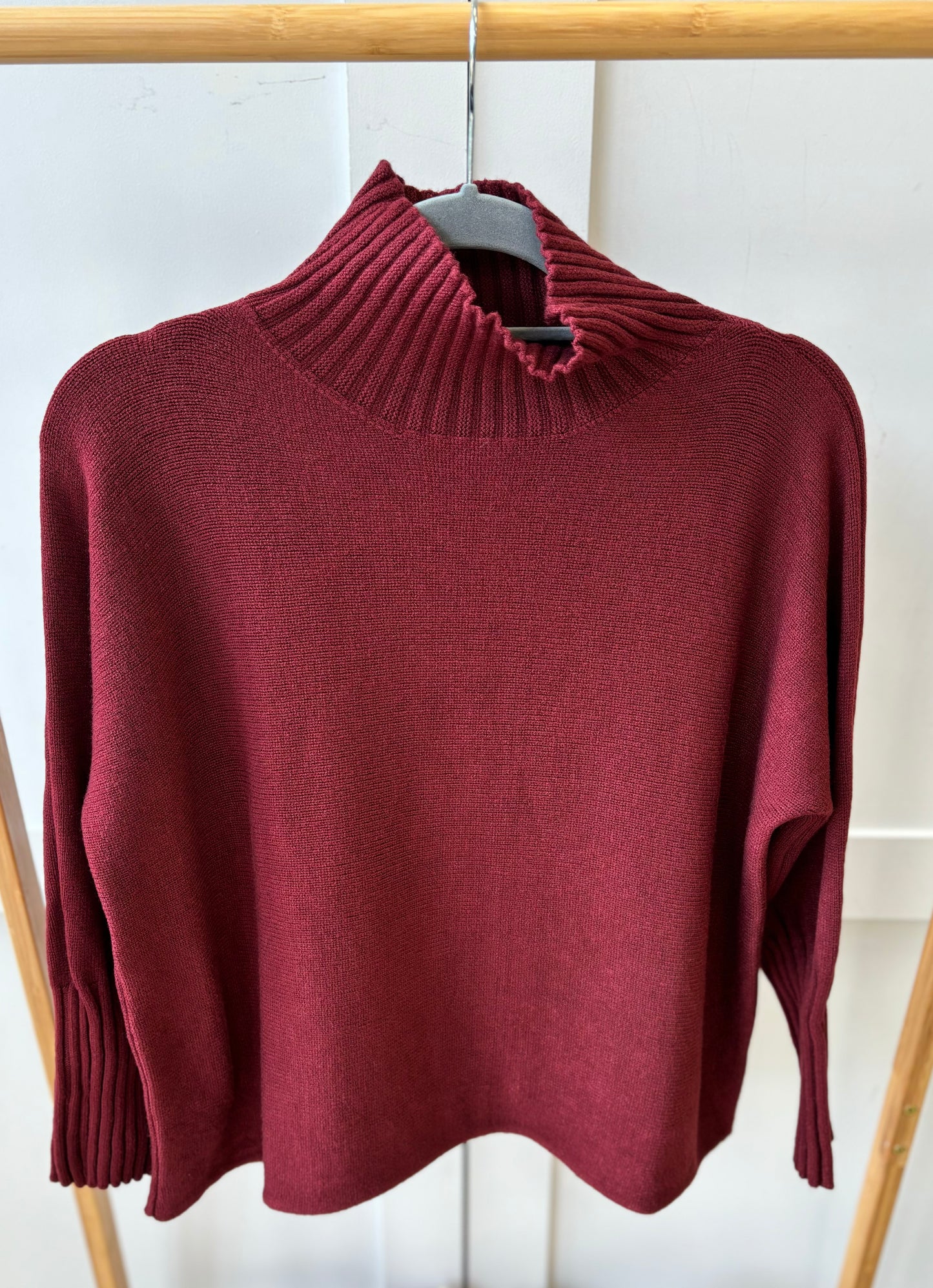 The Grace Ribbed Cuff Jumper