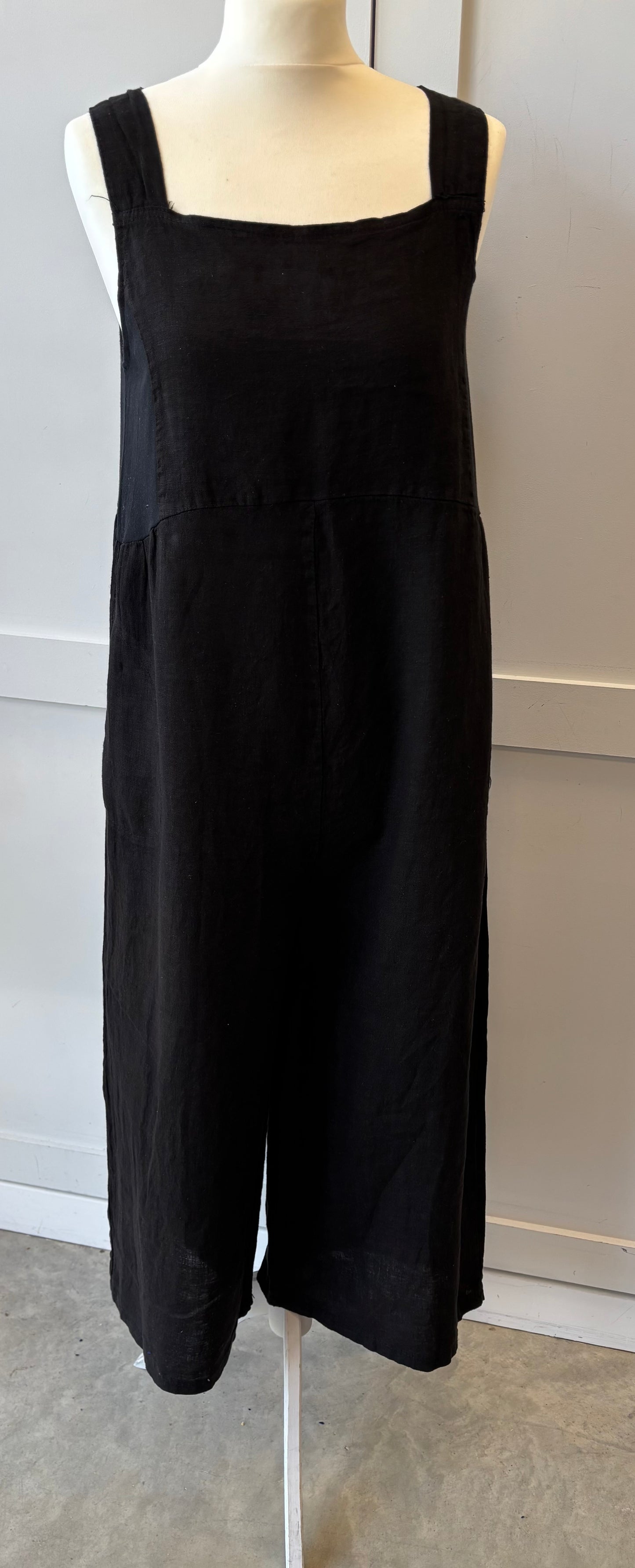 Joss Linen Dungarees