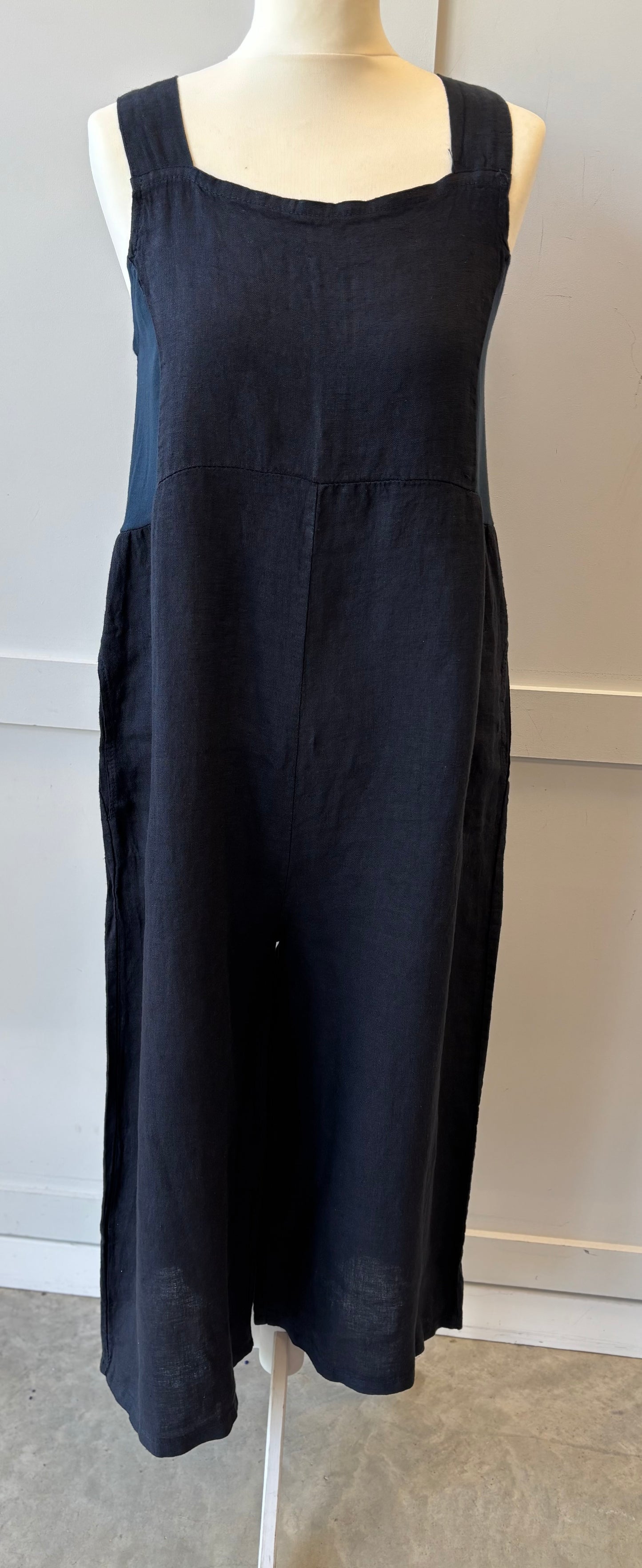 Joss Linen Dungarees