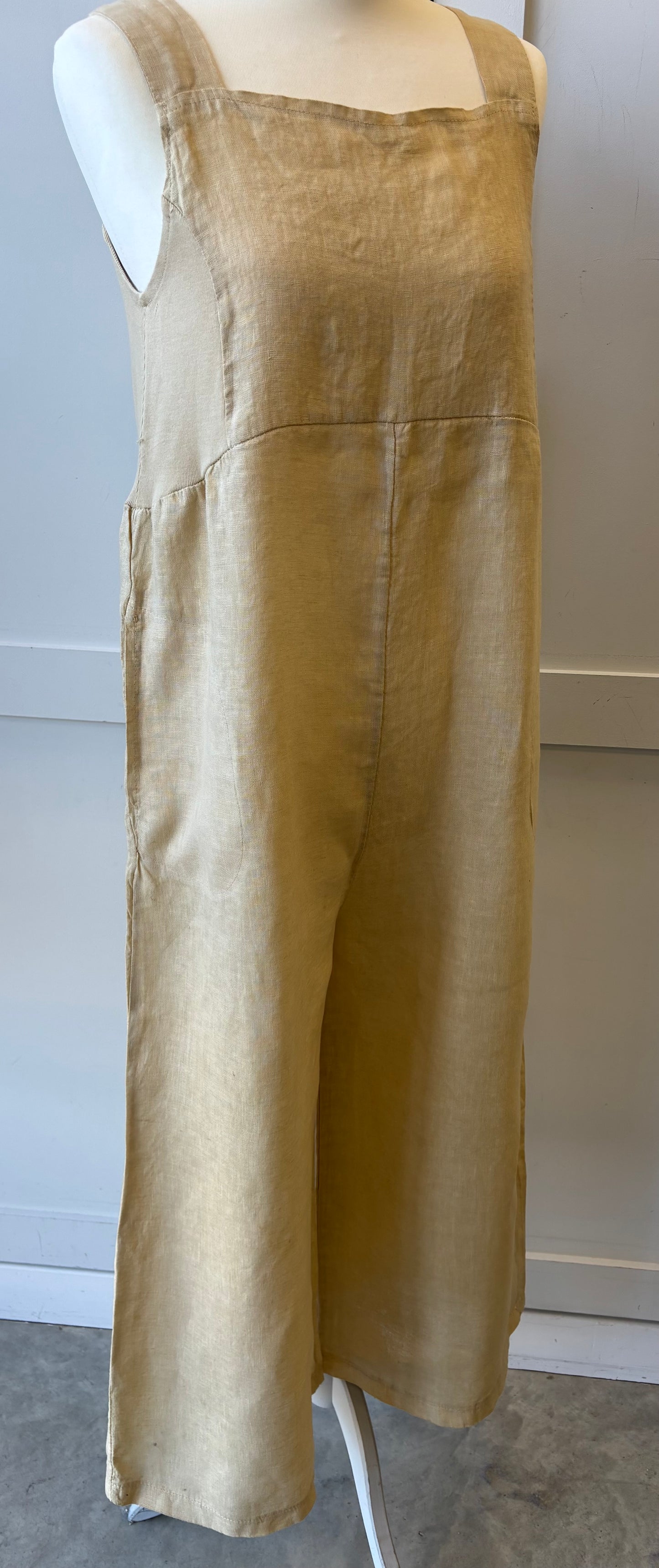 Joss Linen Dungarees