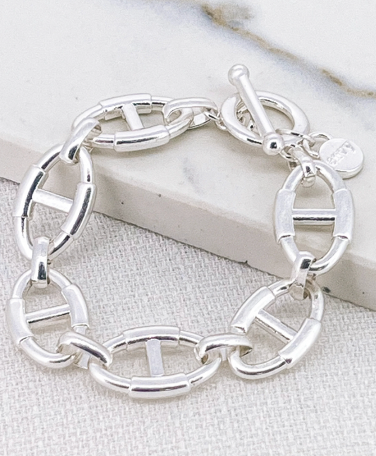 Envy large link chain bracelet 3054