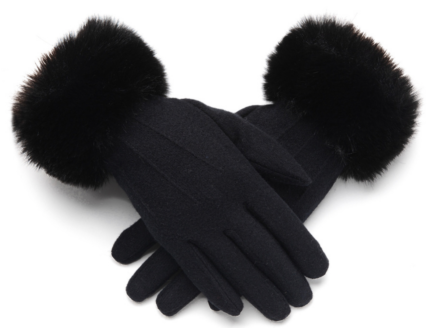 Luxury Super Soft Faux Fur Gloves
