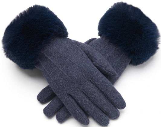 Luxury Super Soft Faux Fur Gloves