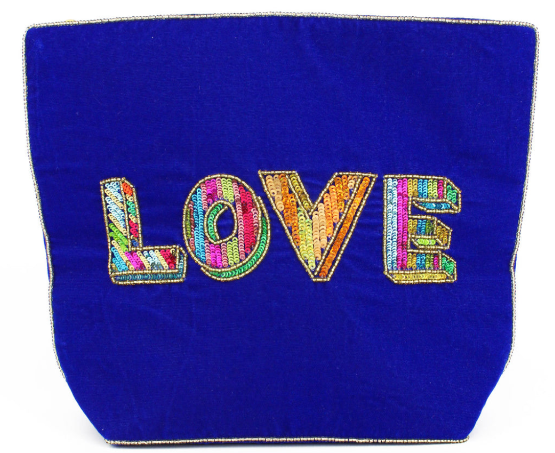 My Doris Velvet Love Make Up Bag