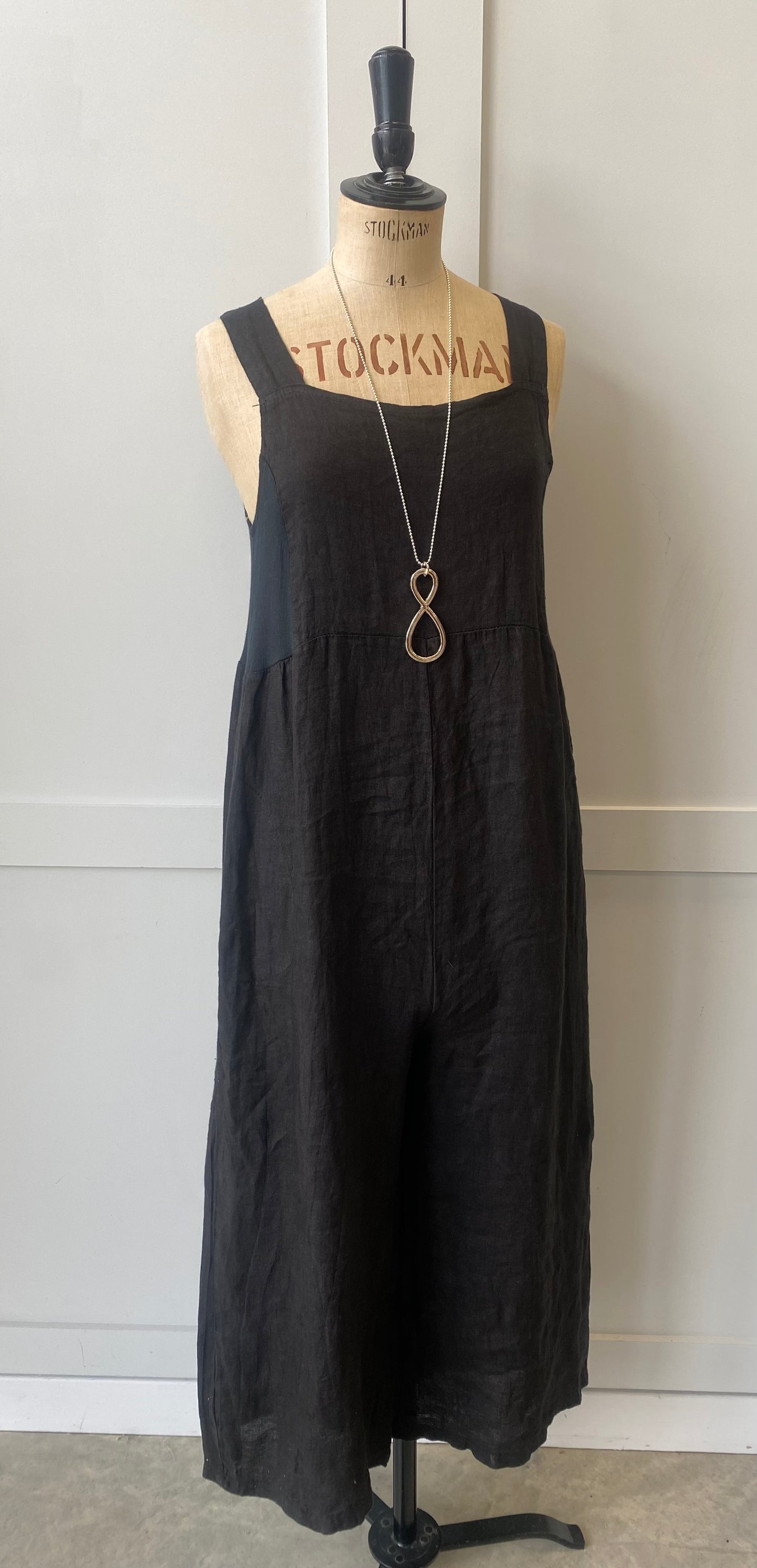 Joss Linen Dungarees