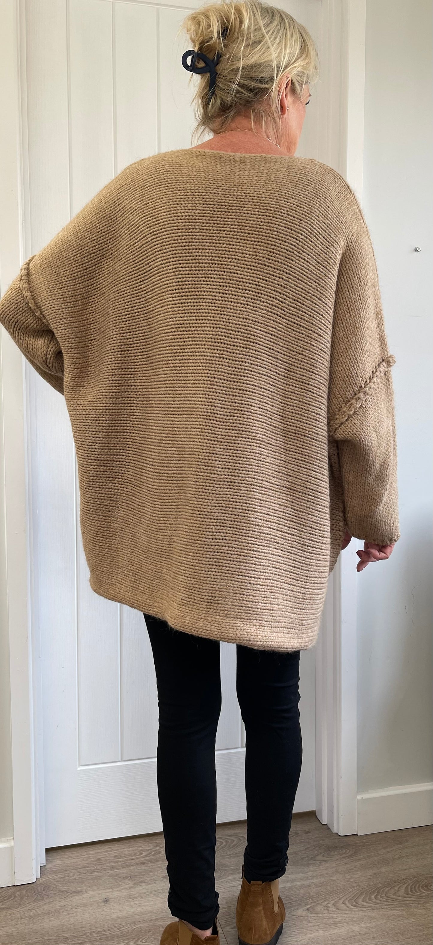 Wonky chunky jumper