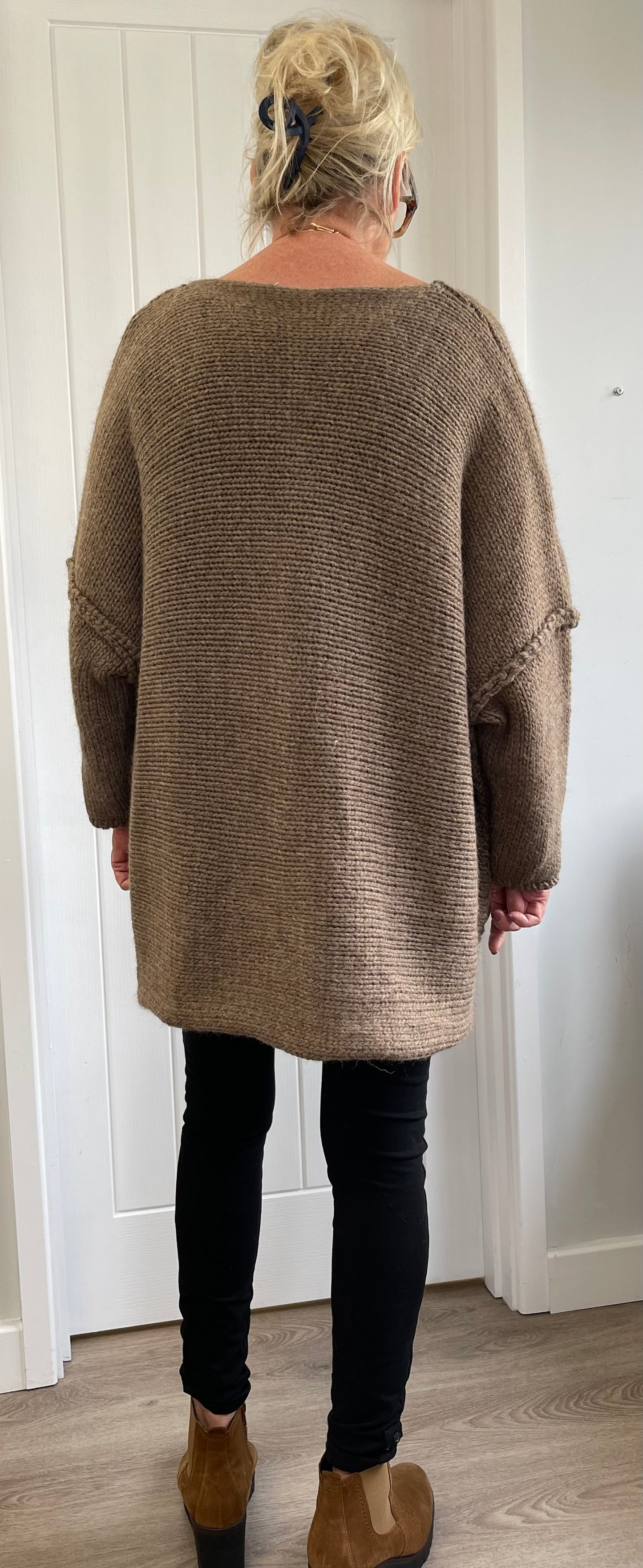 Wonky chunky jumper