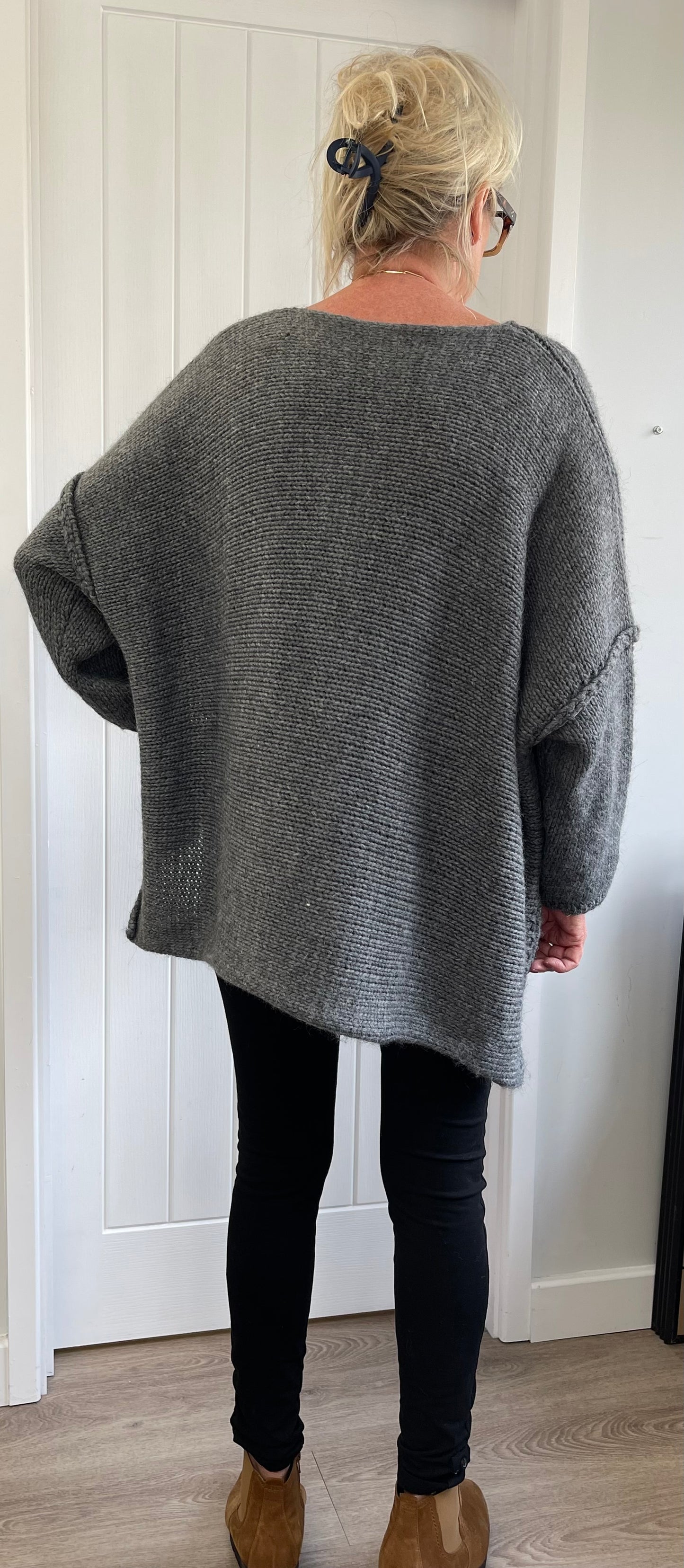 Wonky chunky jumper