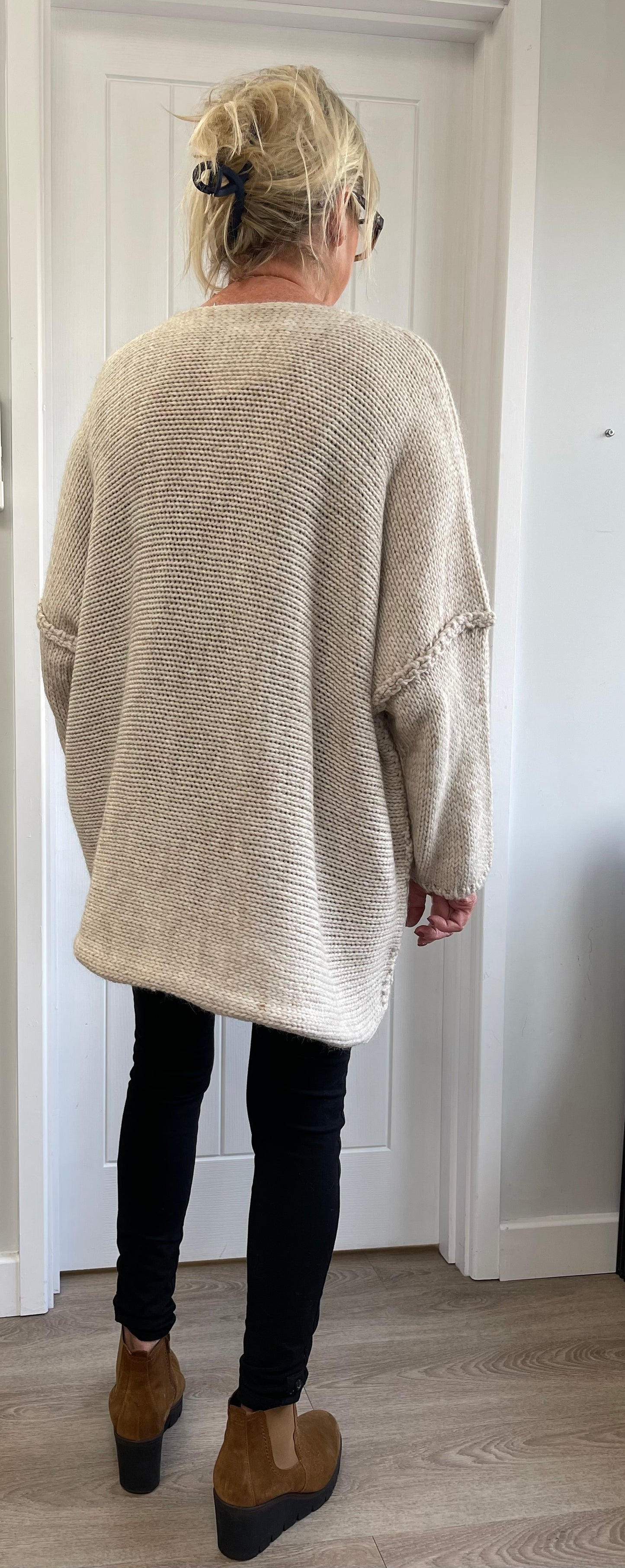 Wonky chunky jumper