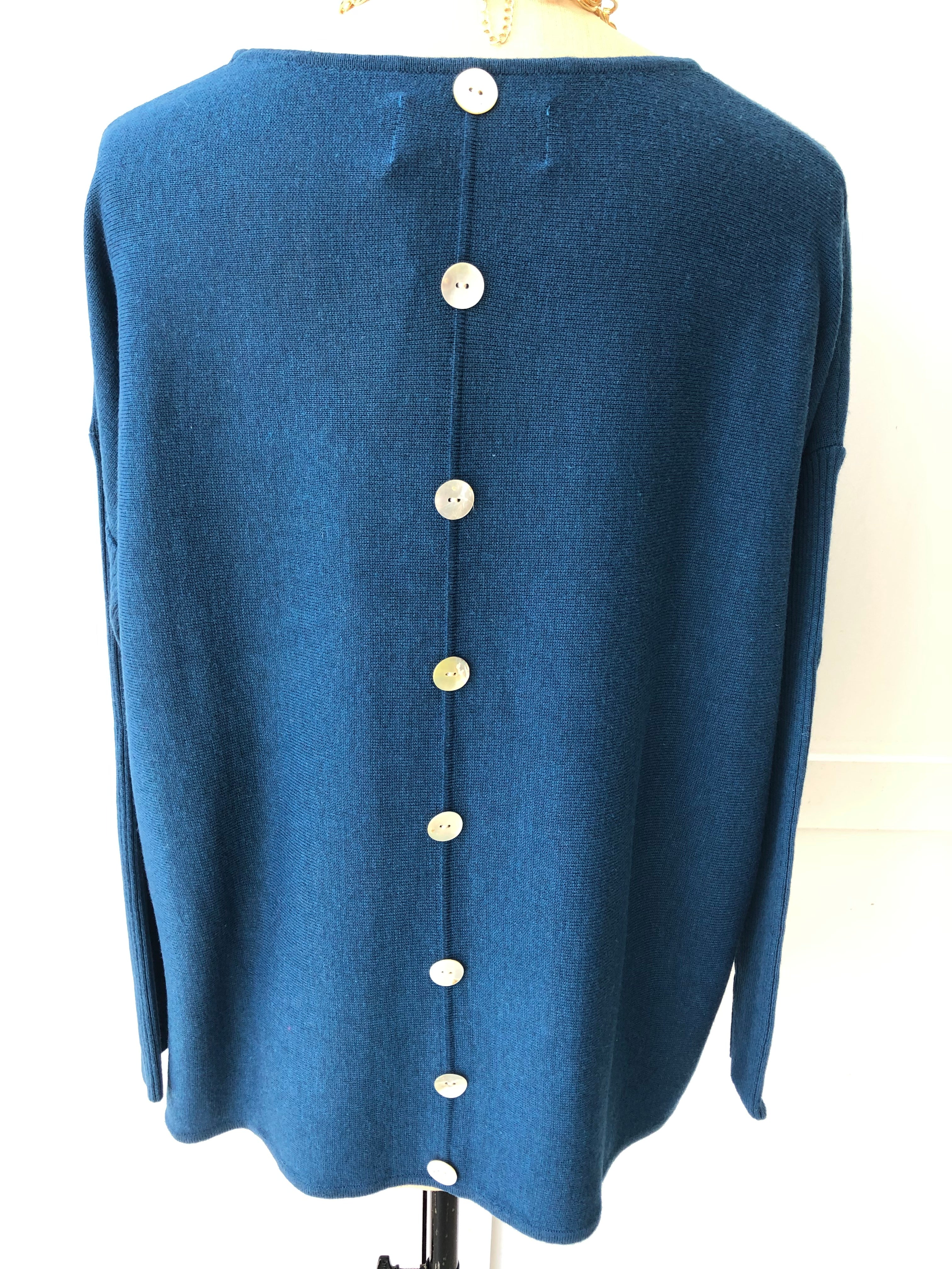 Ladies button hot sale back jumpers