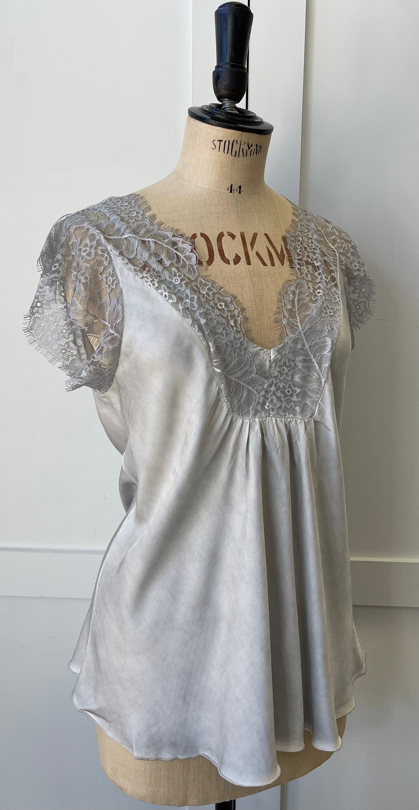 The Lucy - Luxury Satin Lace T- Shirt