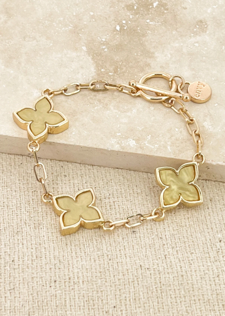 Envy clover chain bracelet 2106
